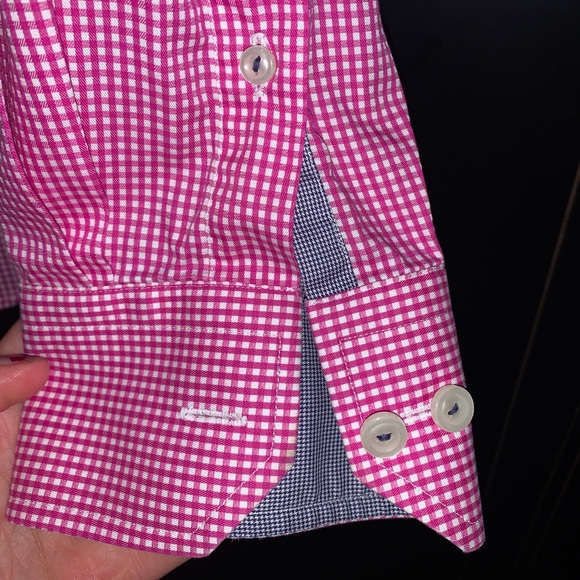 Eton slim fit dress shirt size 15.5 - Picture 5 of 8